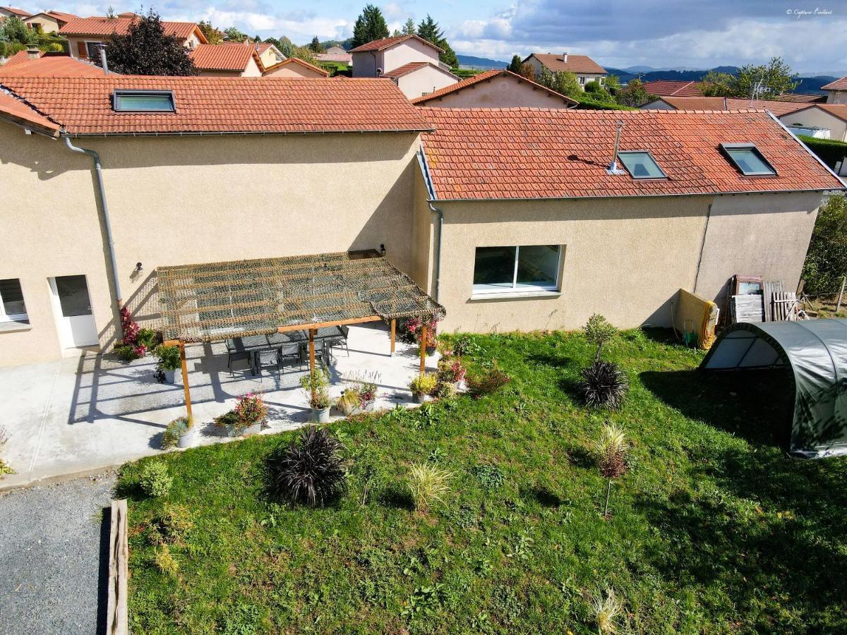 Villa Elegante A Panissieres Avec Piscine Privee Exterior photo